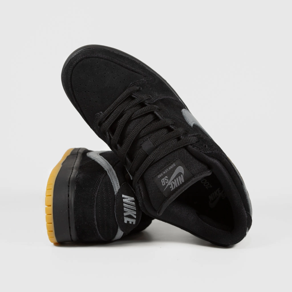 Nike SB - 'Fog' Dunk Low Pro Shoes (UK ONLY - ONE PAIR PER CUSTOMER) - Black / Cool Grey Travis Barker Nike Shoes