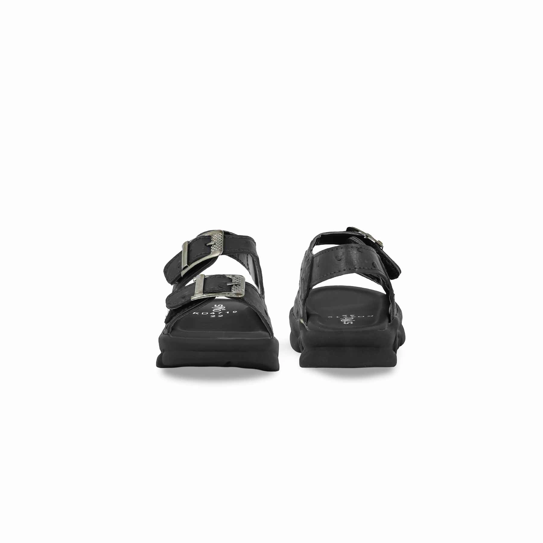 Sandals Warranty Boys Black Formal Sandal KD4719