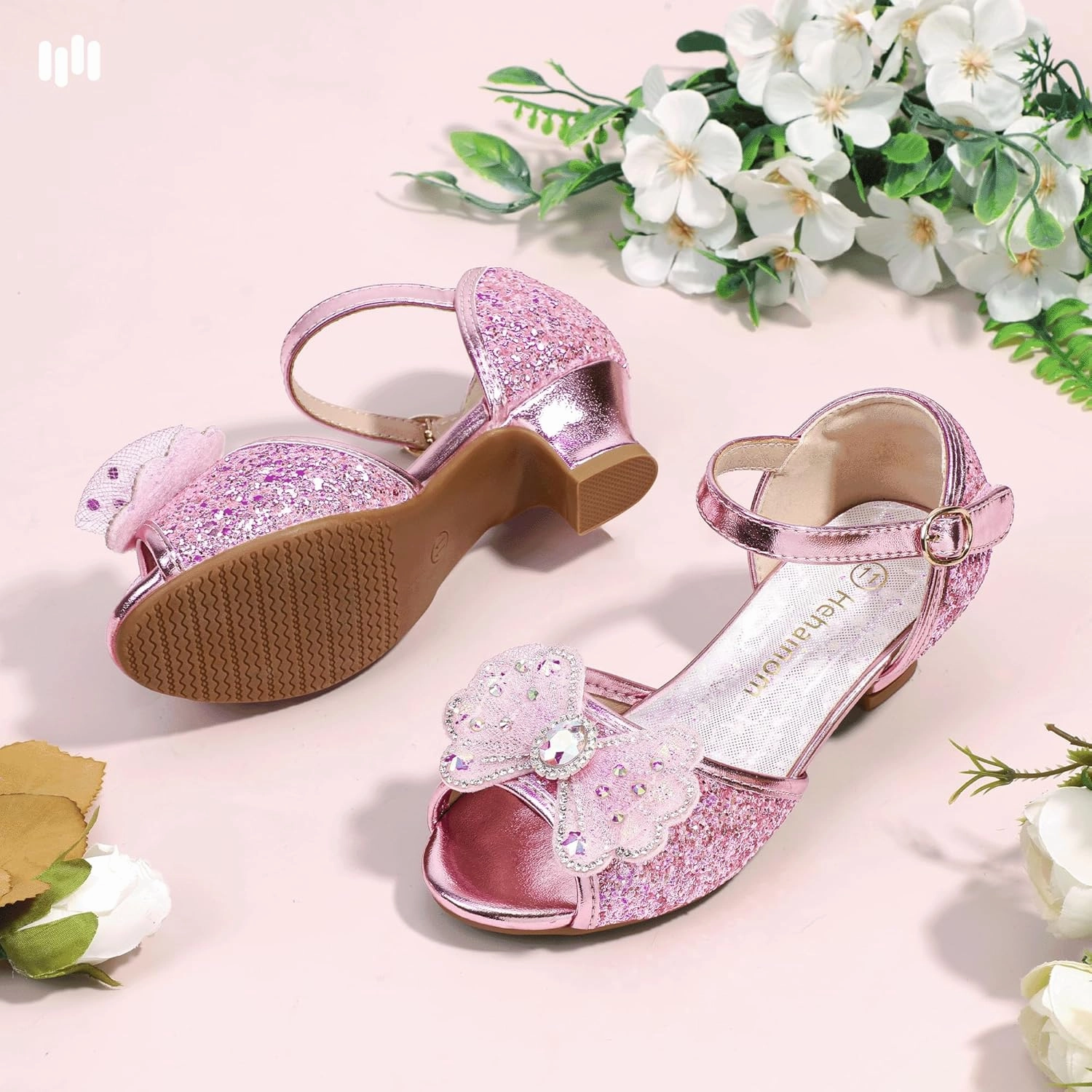 Hehainom Toddler Dress Shoes Little Girls Heels Flower Girl Sandals Open Toe Big Kid Wedding Party Shoes Asics Superblast 2 Running Shoe