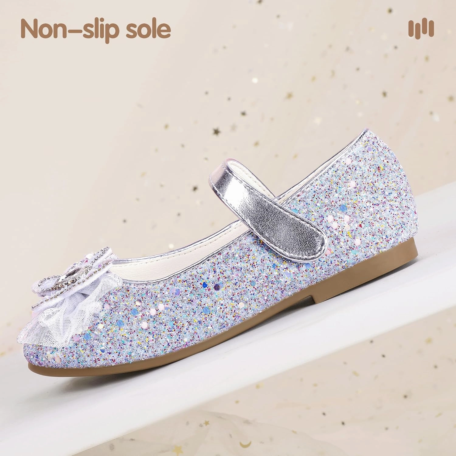 Hehainom Toddler Dress Shoes Mary Jane Ballet Flats Sparkly Bow Little Kid Girls Wedding Party Shoes Asics Vs Nike Tennis Shoes