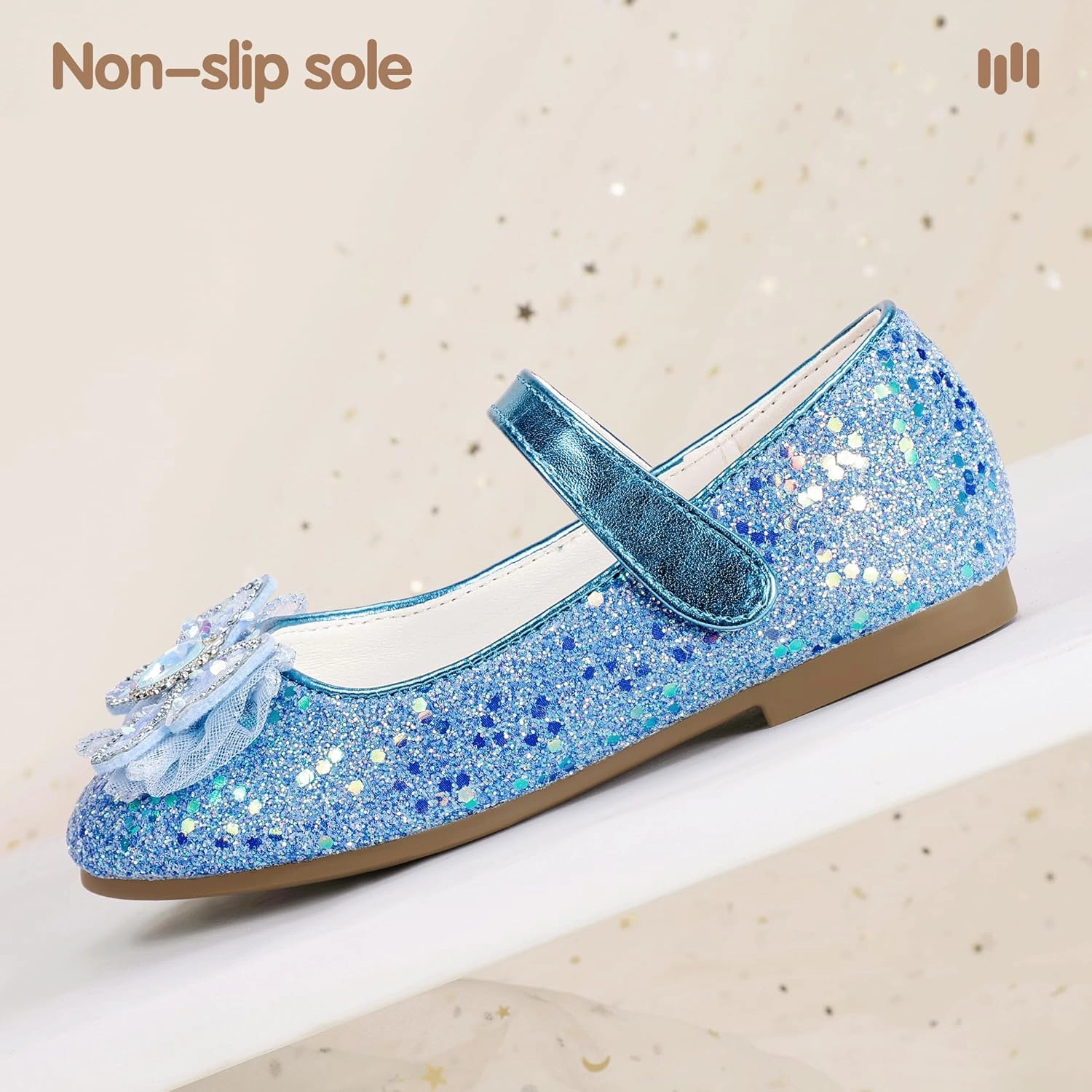 Hehainom Toddler Dress Shoes Mary Jane Ballet Flats Sparkly Bow Little Kid Girls Wedding Party Shoes Asics Matflex 5 Wrestling Shoe