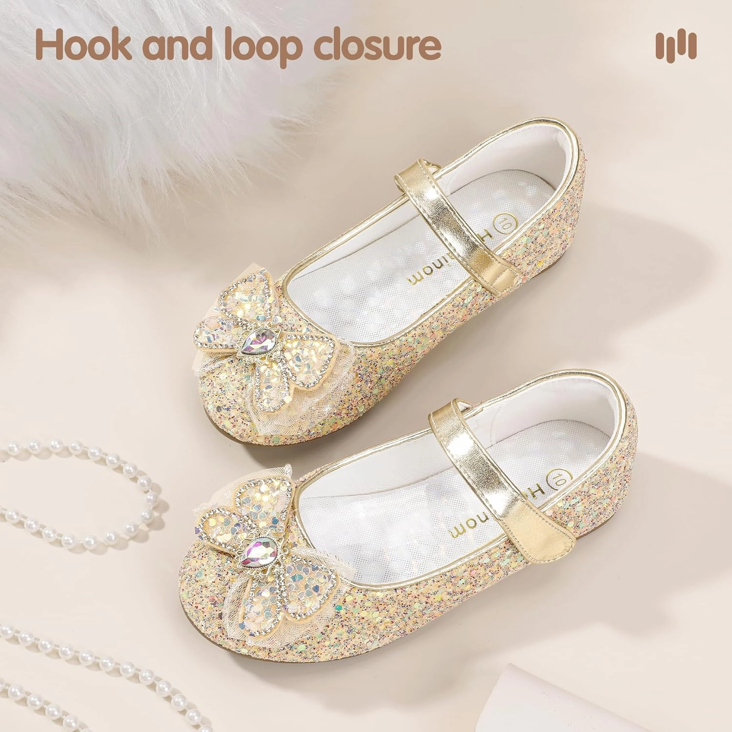 Asics All Tennis Shoes Hehainom Toddler Dress Shoes Mary Jane Ballet Flats Sparkly Bow Little Kid Girls Wedding Party Shoes