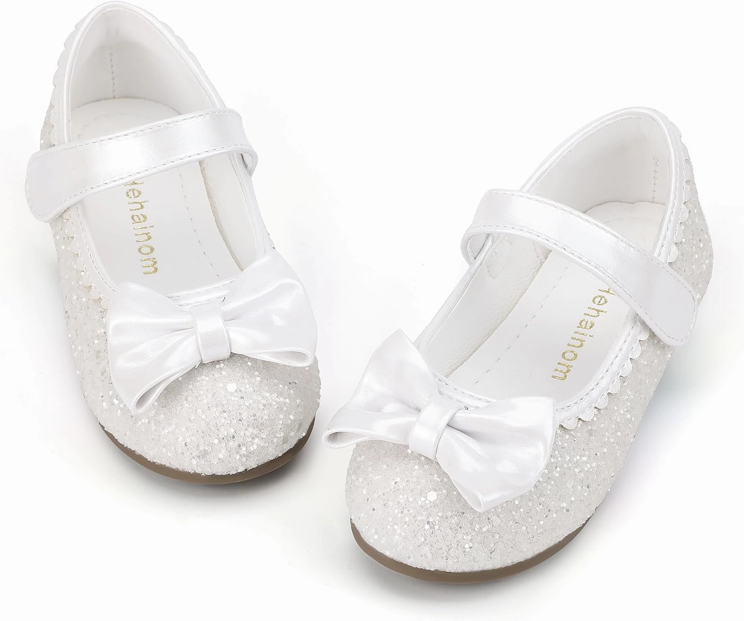 Asics Shock Absorbing Shoes Hehainom Toddler Girls Dress Shoes Little Kids Flower Girl Sparkle Bow Ballet Flats School Wedding Party Shoes