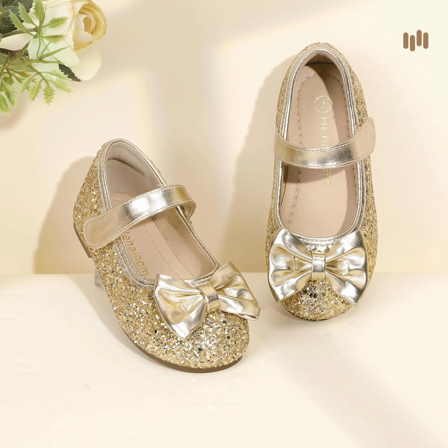 Asics Shoes Sydney Hehainom Toddler Girls Dress Shoes Little Kids Flower Girl Sparkle Bow Ballet Flats School Wedding Party Shoes