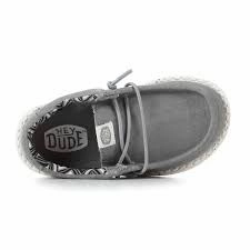 Hey Dude Boy's Wally Canvas Kids Loafer Women's Walking