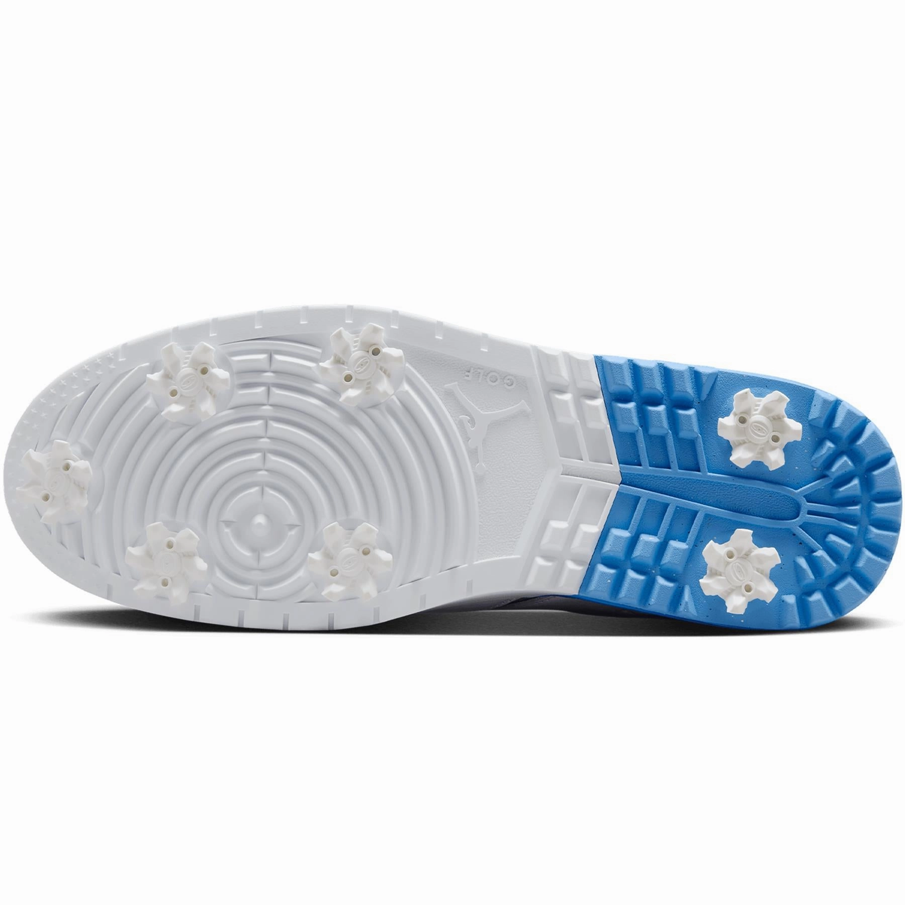 Air Jordan 1 NU Retro Golf Shoes White/University Blue Nike Slip On Golf Shoes