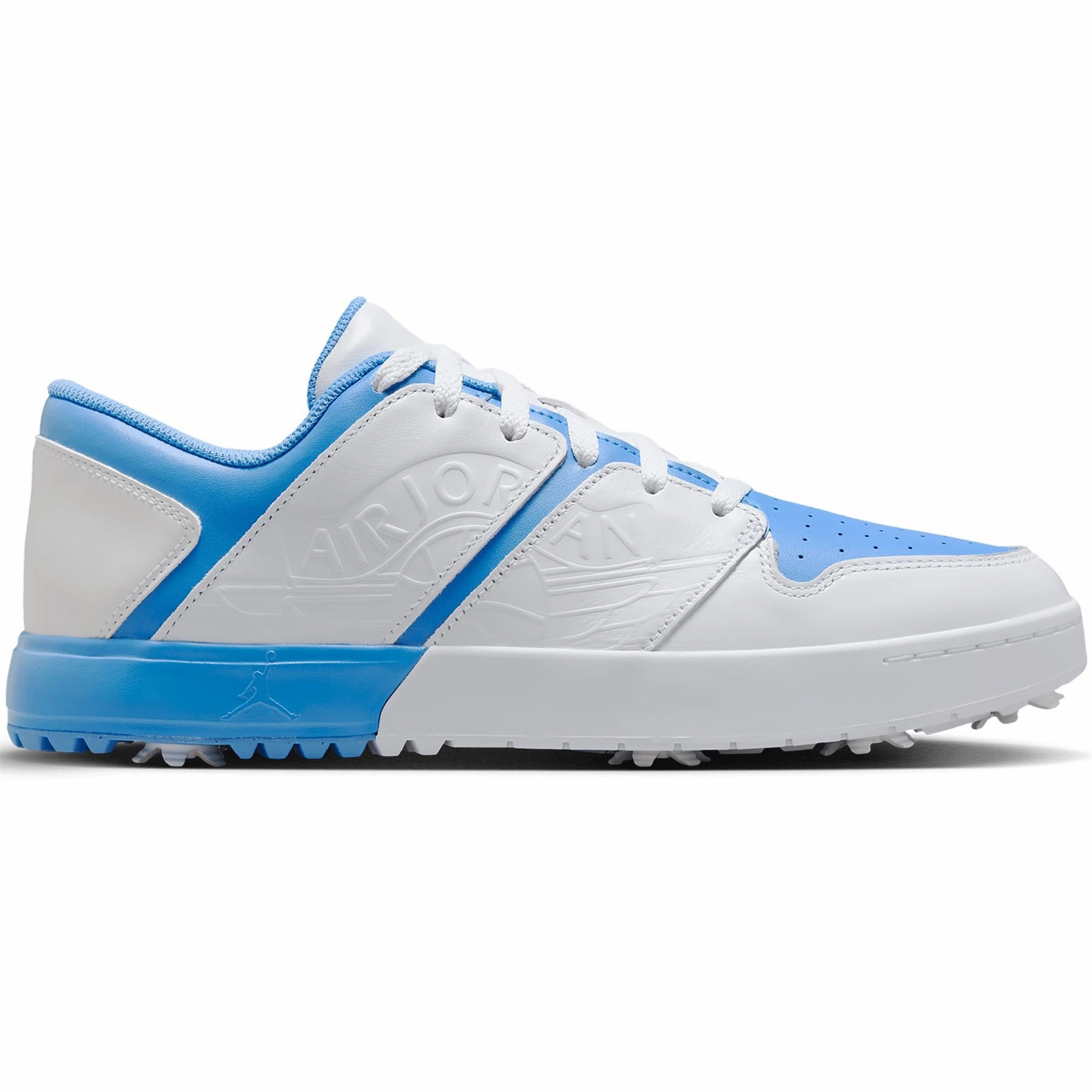 Air Jordan 1 NU Retro Golf Shoes White/University Blue Nike Bubble Gum Shoes