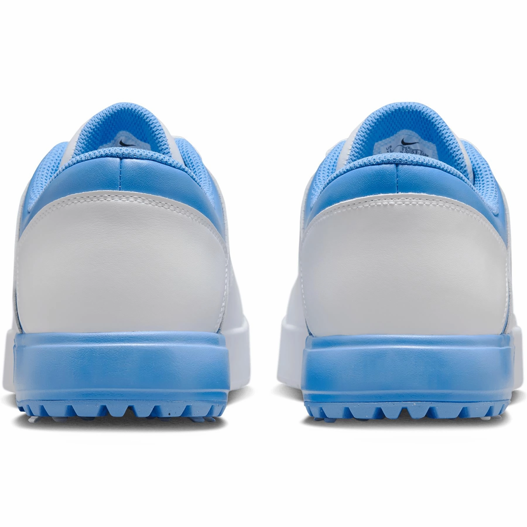 Lebron Nike Basketball Shoes Air Jordan 1 NU Retro Golf Shoes White/University Blue