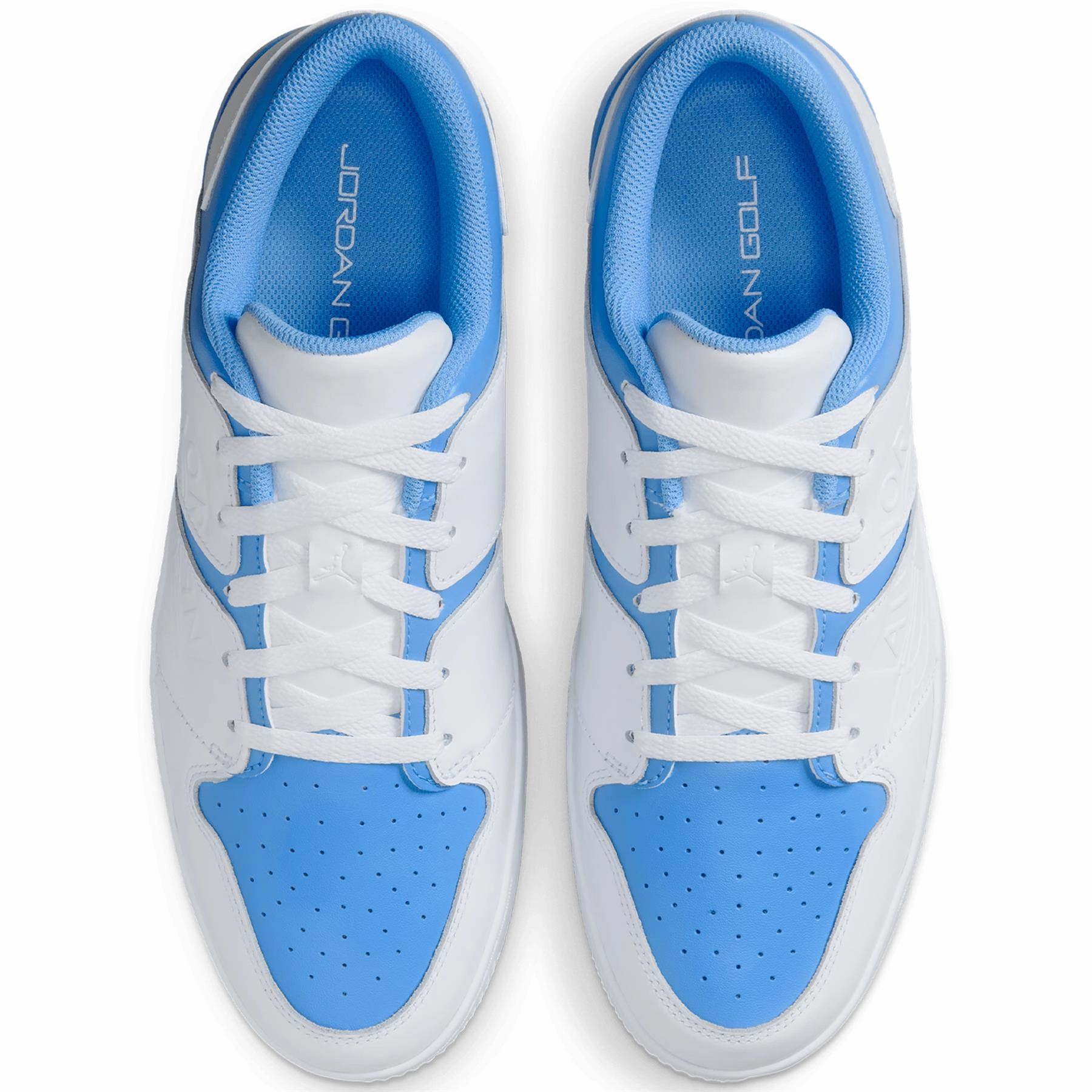 Basketball Shoes Nike Zoom Air Jordan 1 NU Retro Golf Shoes White/University Blue