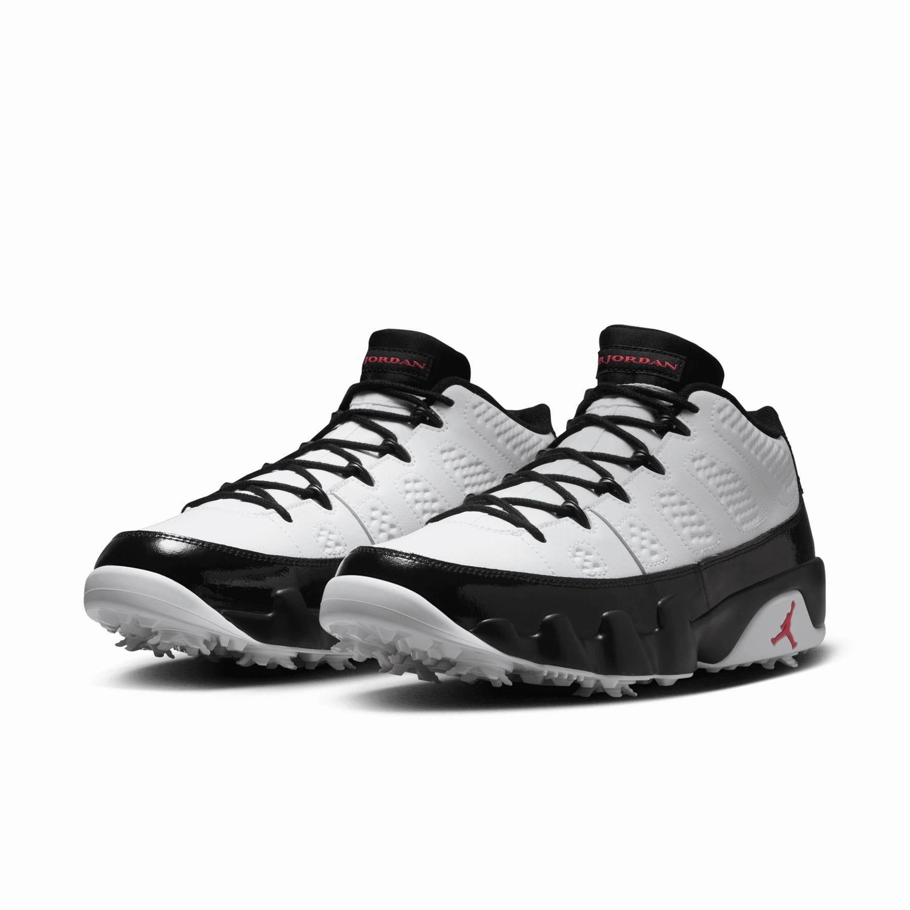 Air Jordan 9G Retro Golf Shoes White/Red Best Cheap Nike Shoes