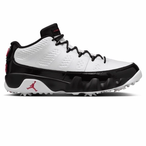 Nike Dior Shoes Air Jordan 9G Retro Golf Shoes White/Red