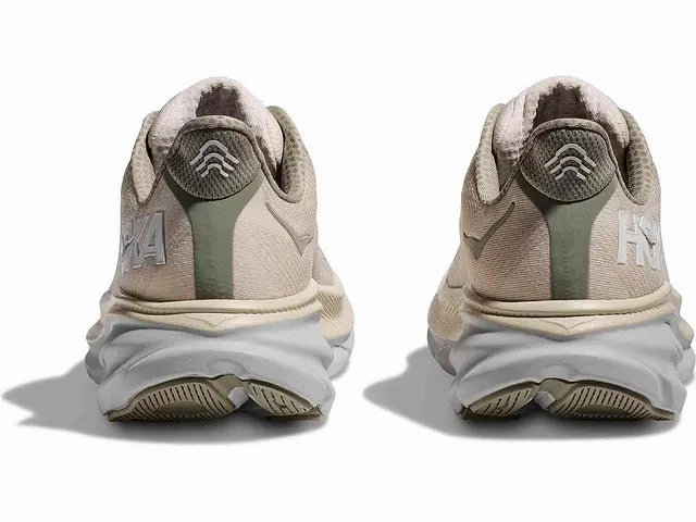 Best Comfy Hoka Mens Clifton 9 - Oat Milk/Barley (1127895-OKB)