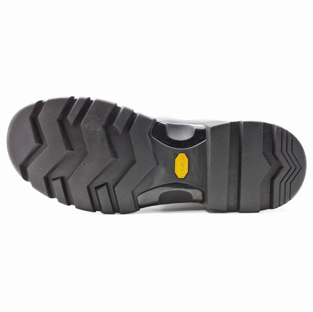 Hunter Balmoral Full Zip Tec Rubber Sole Men's Tall Wellington Boots Leather High Boots Knee