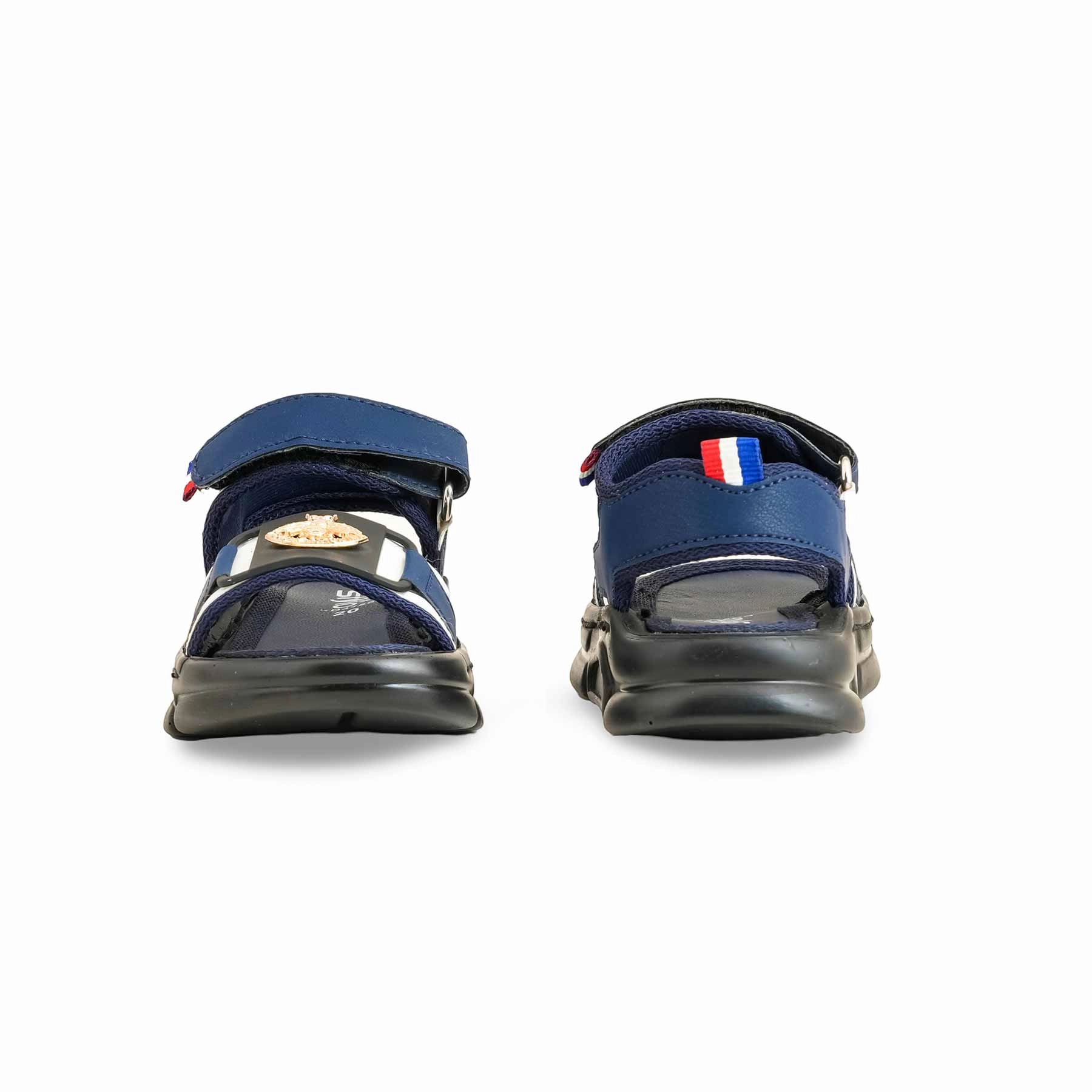 Boys Navy Formal Sandal KD4785 Sandals With A Low Heel