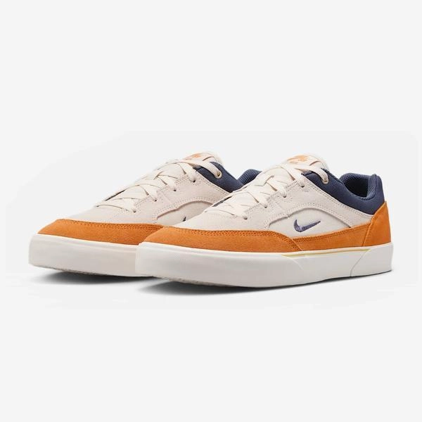 Nike SB Malor Skate Shoes Light Orewood Brown - Monarch - Sail - Thunder Blue Best Nike Shoes With Arch Support