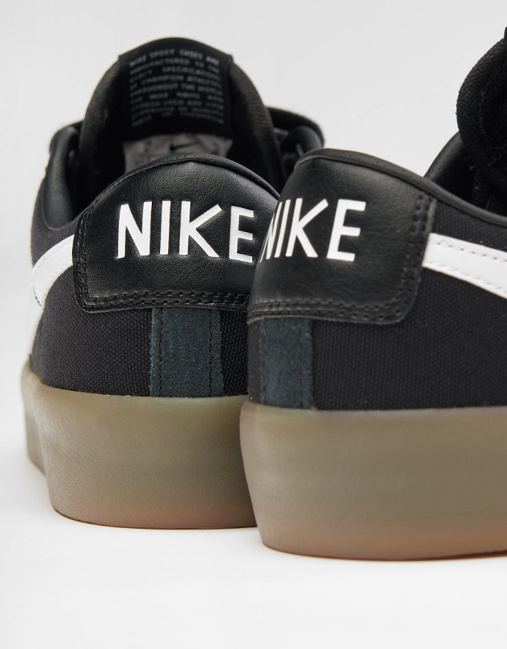 Nike Classic Soccer Shoes Nike SB Zoom Blazer Low Pro GT Skate Shoes - Black/White-Black-White