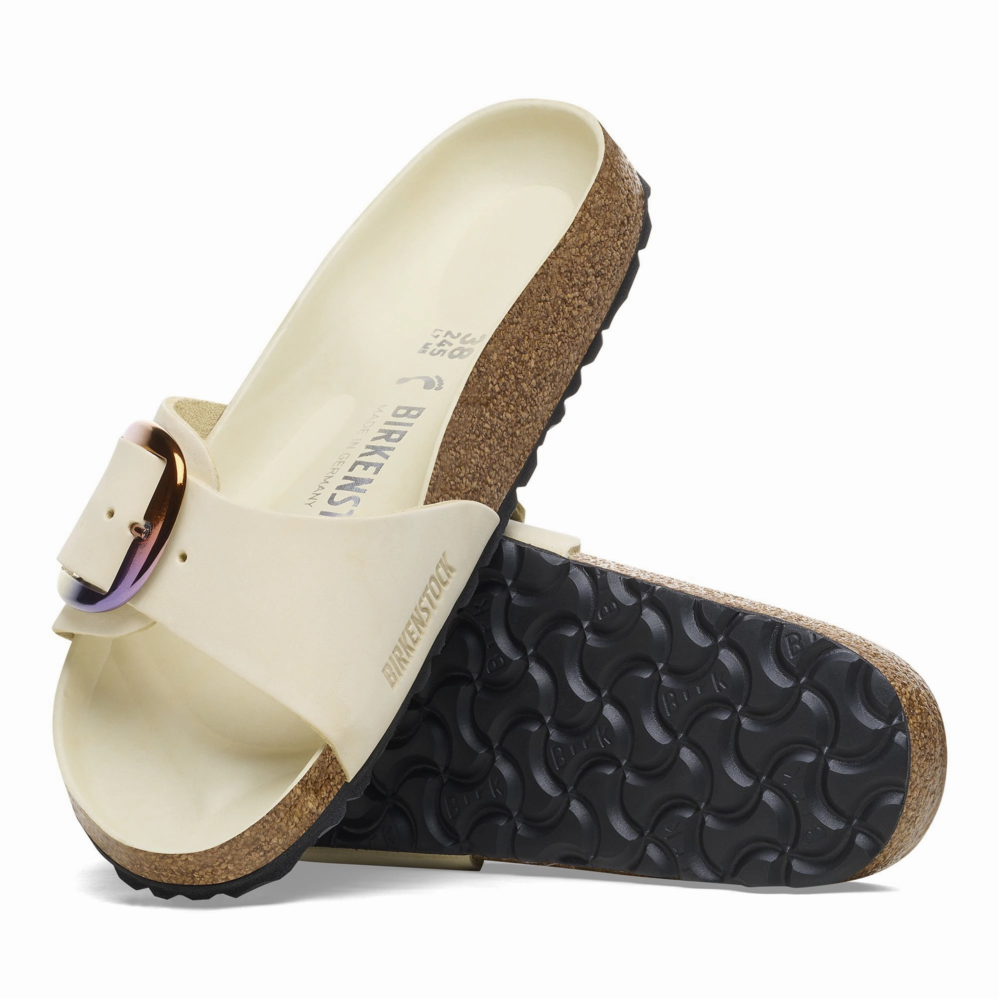 Madrid Big Buckle Nubuck Leather Birkenstock Nurses