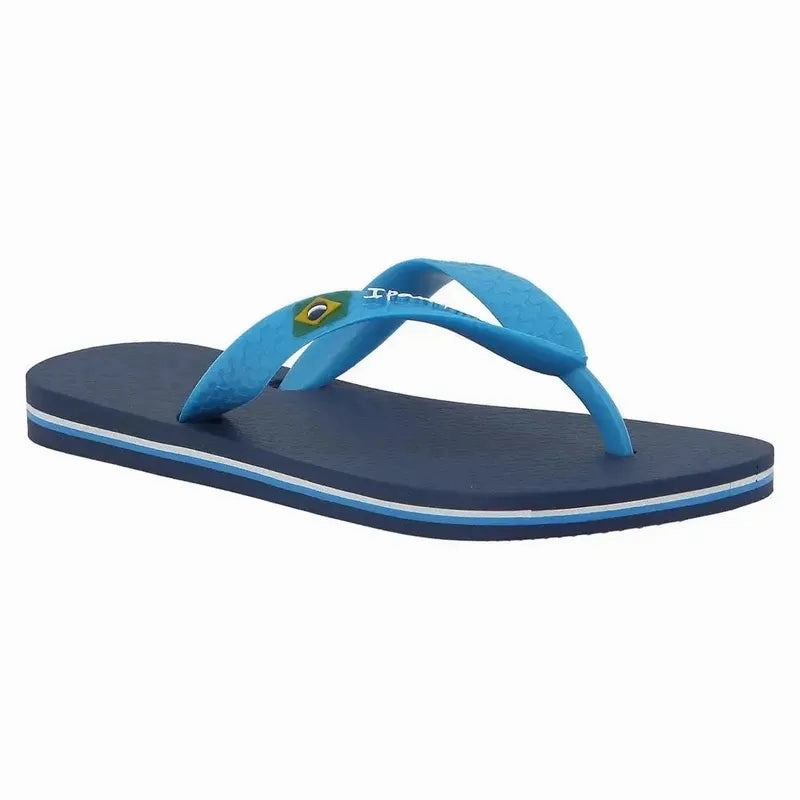 Sandals With Jeans Ipanema Kids Oasis Brasil Thong Sandal - Blue