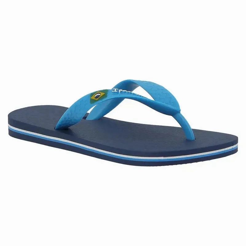 Ipanema Kids Oasis Brasil Thong Sandal - Blue Sandals Ocho Rios
