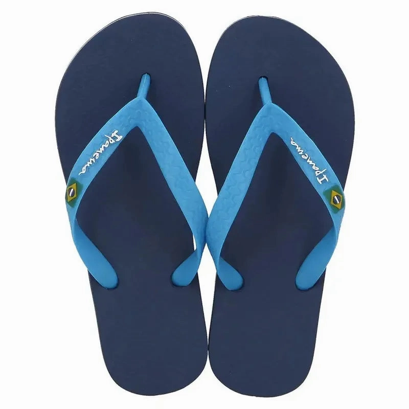 Ipanema Kids Oasis Brasil Thong Sandal - Blue