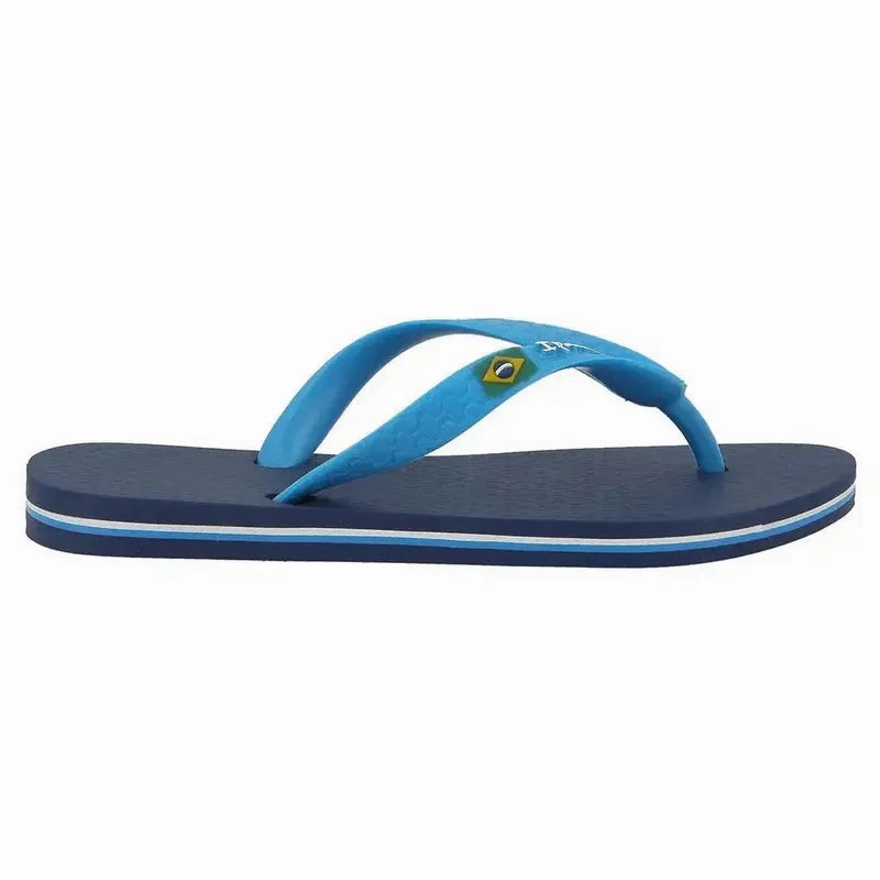 Ipanema Kids Oasis Brasil Thong Sandal - Blue Slides Vs Sandals