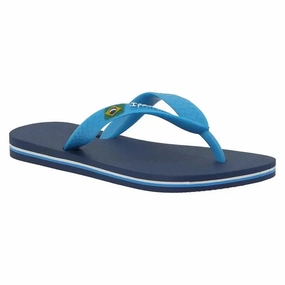 Ipanema Kids Oasis Brasil Thong Sandal - Blue Sandals For Travel