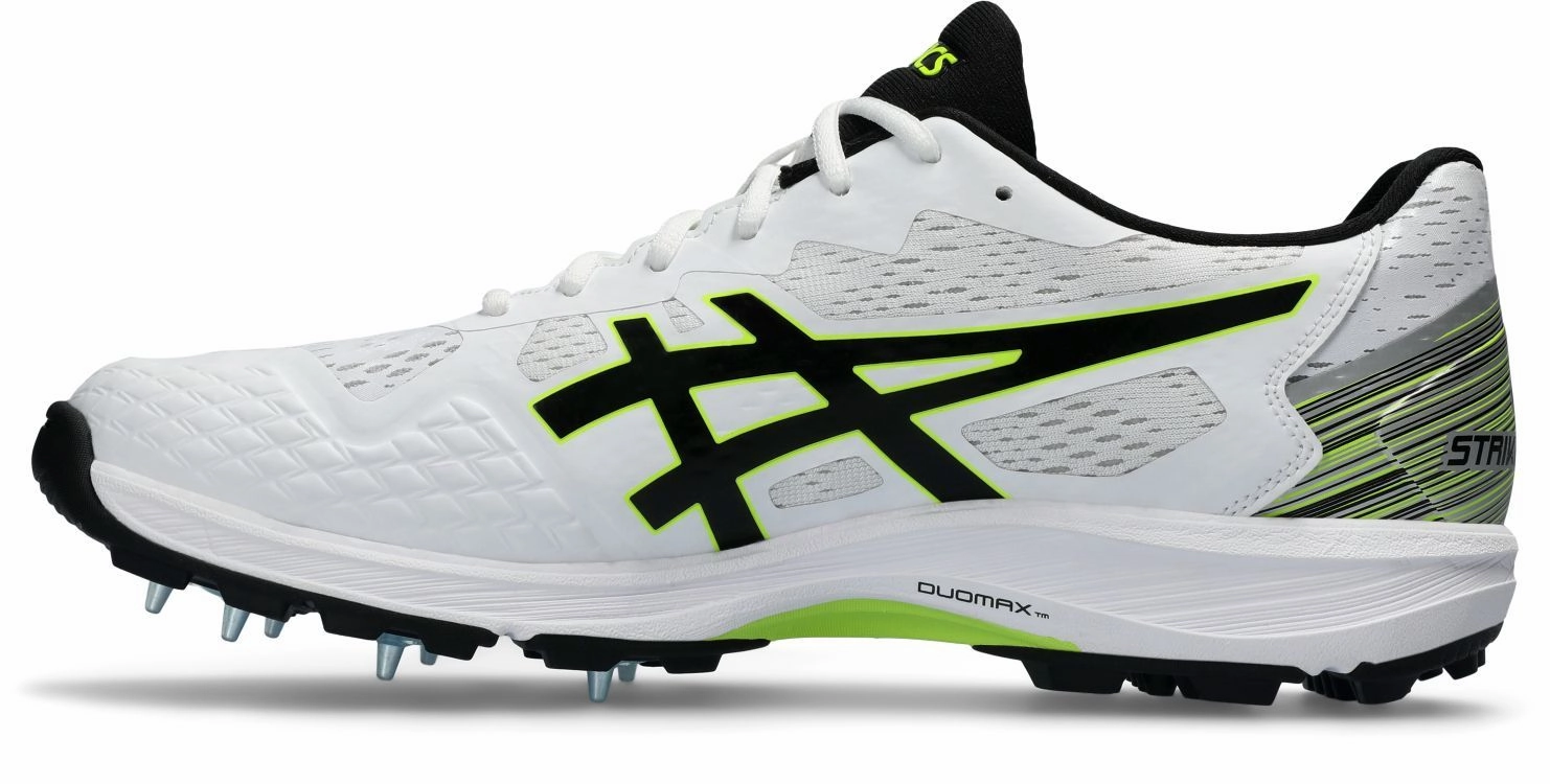 Asics Mens Strike Rate FF Cricket Shoe - White/Black Asics Prime Attack Ex-eo Wrestling Shoes