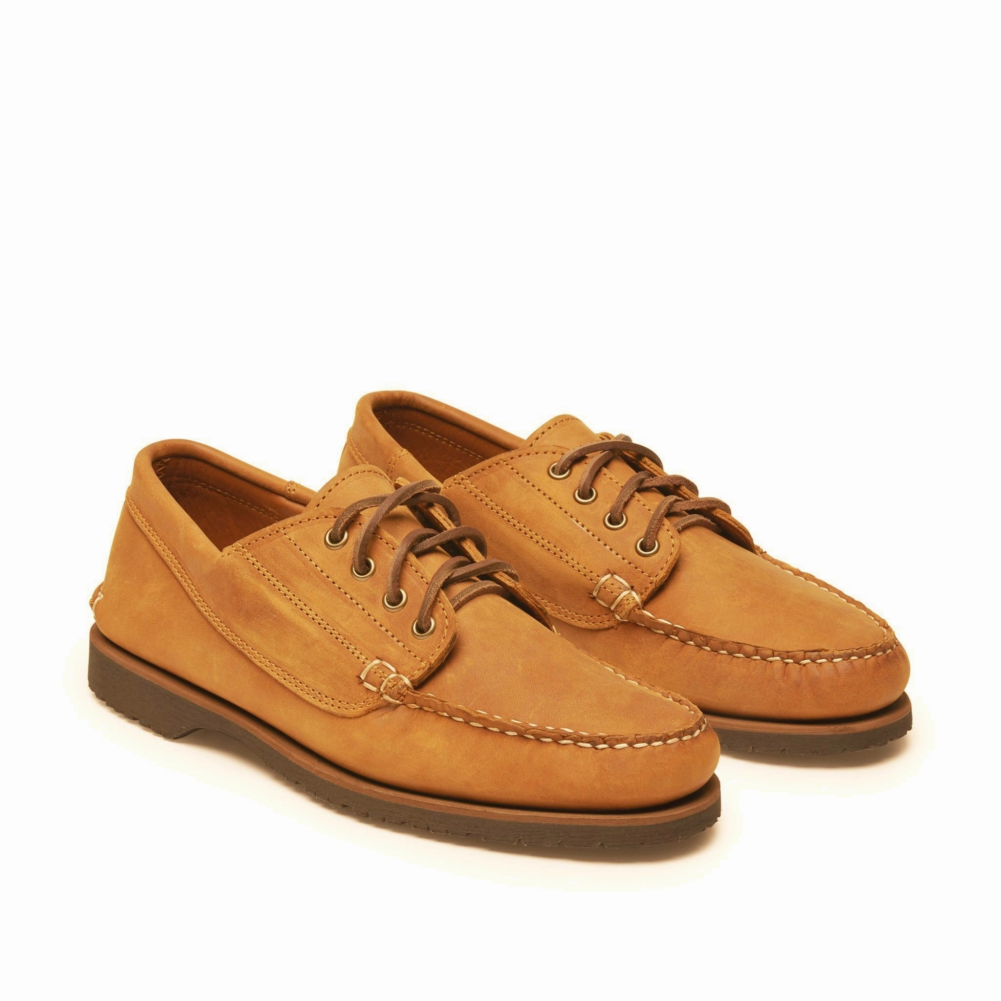 In Stock Mens Maliseet Shoe: Whiskey Longwing Brogues Shoes