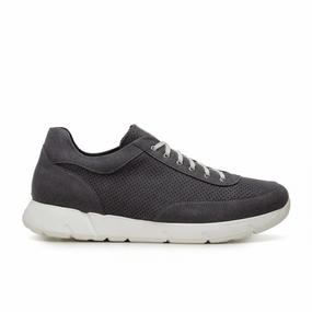 'Danny' Men's Vegan Sneaker by Ahimsa - Dark Grey Oxfords 1461