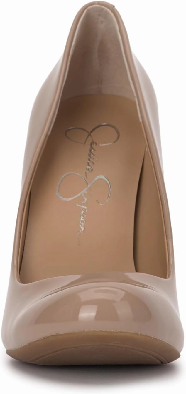 Jessica Simpson Women's Calie Round Toe Classic Heels Pumps Shoes Asics Lyte Shoes