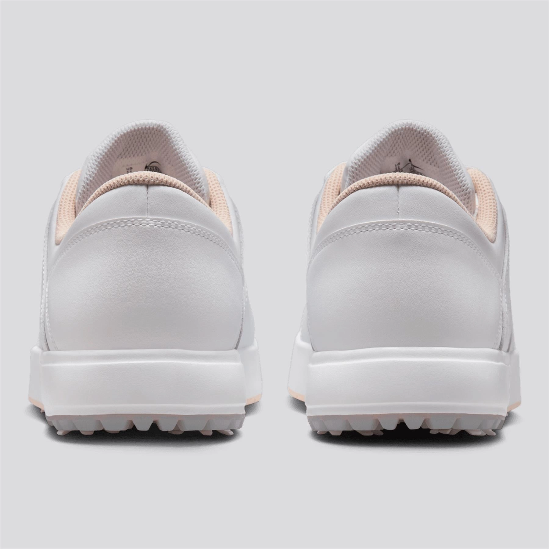 Nike Leather Golf Shoes Jordan NU Retro 1 Golf Shoes White/Washed Coral