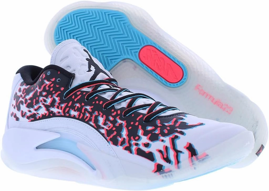 Elite Nike Basketball Shoes Jordan Zion 3 Men's Shoes (DR0675-106, White/University RED/Cement Grey)