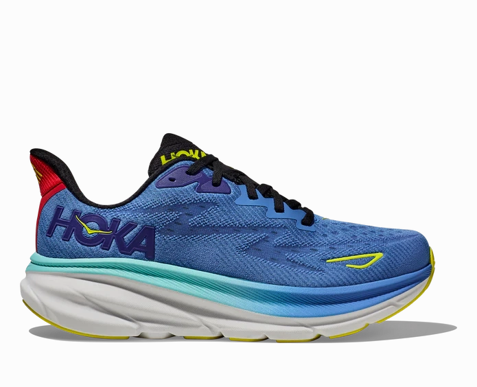 Good Walking Shoes For Seniors Hoka Mens Clifton 9 - Virtual Blue/Cerise (1127895-VRTL)