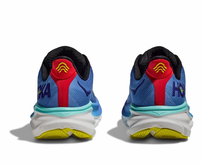 Hoka Mens Clifton 9 - Virtual Blue/Cerise (1127895-VRTL) Best Walking Shoes Under 80$