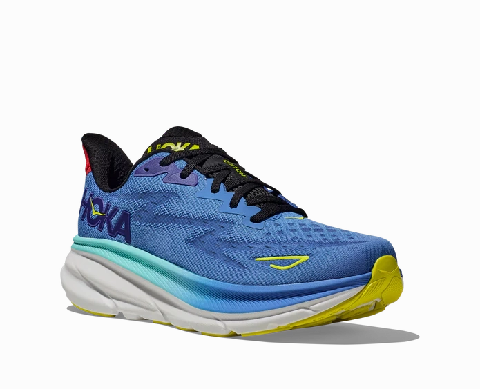 Hoka Mens Clifton 9 - Virtual Blue/Cerise (1127895-VRTL) Best Walking Shoes Fashionable