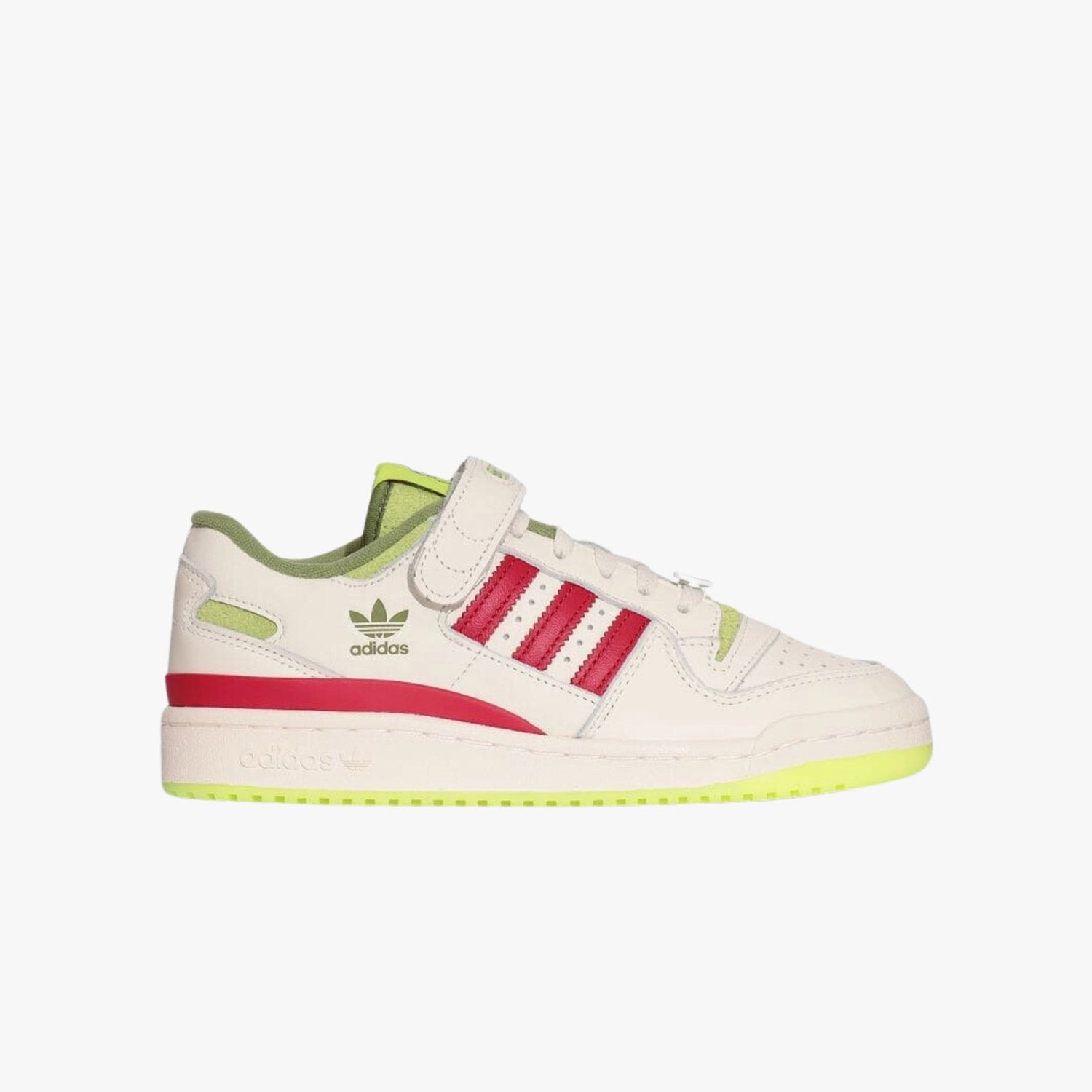 Kid's The Grinch X adidas Forum Low "Green" Grade School The Best Sport
