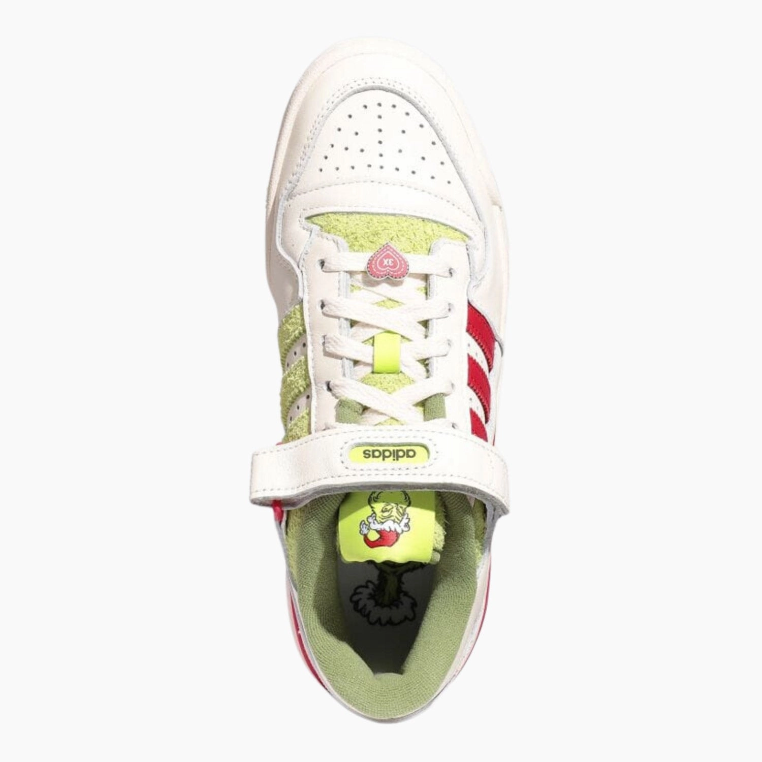 Shoes To Walk Kid's The Grinch X adidas Forum Low "Green" Grade School