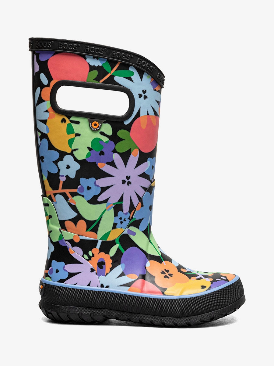 Kids' Rainboot Overlap Flowers Hunter Rain Boots Ebay