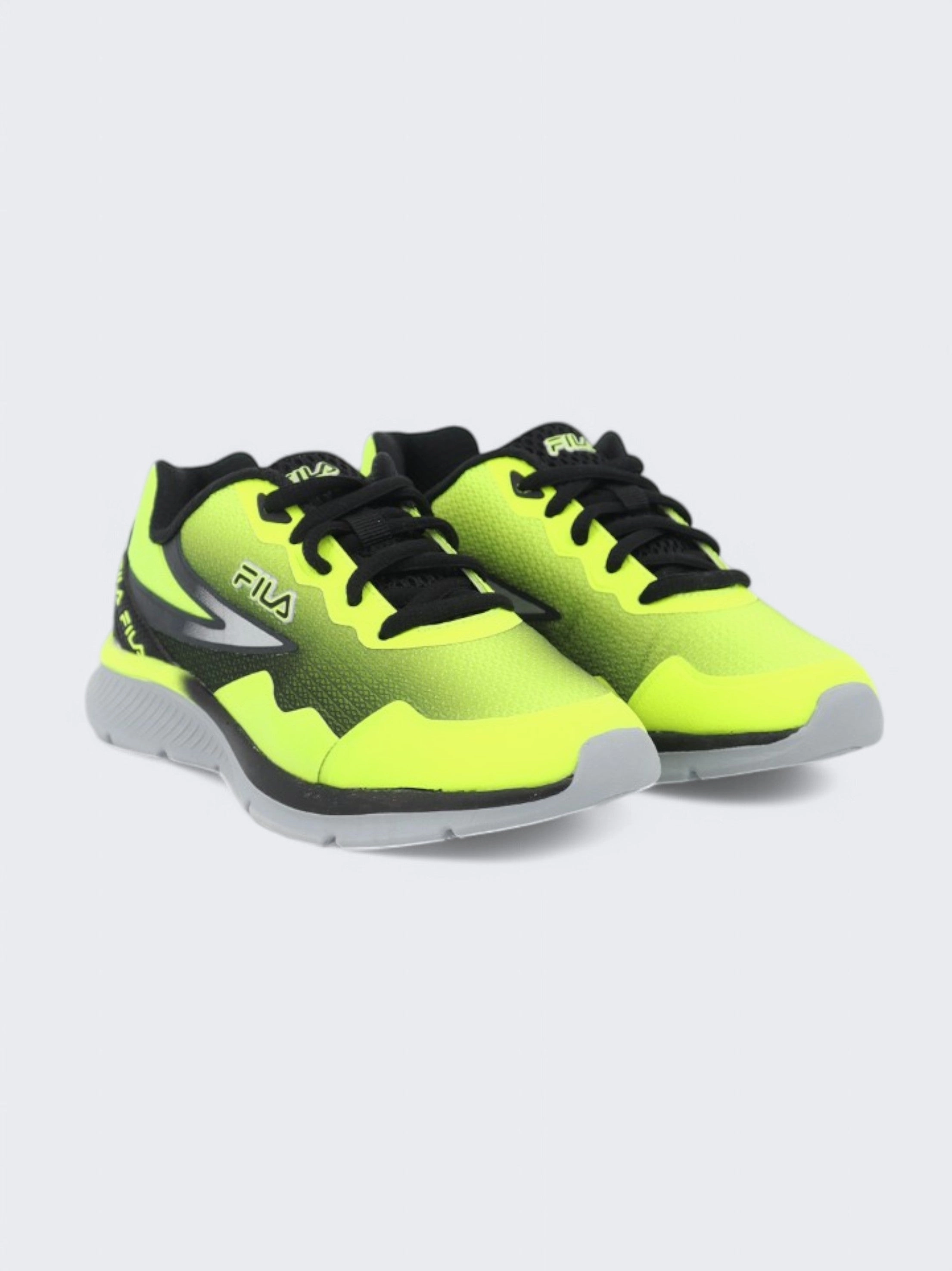 Oc Shoes Running Kids Boy's Printed Running Shoes,Bright Green/Black
