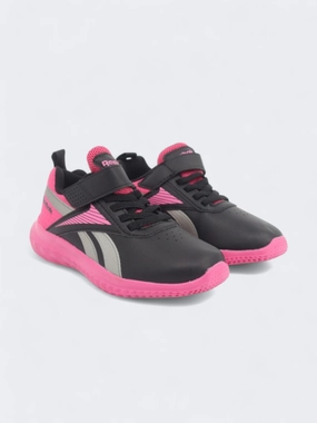 Kids Girl's Brand Logo Patched Running,Black Popular Golf Shoes