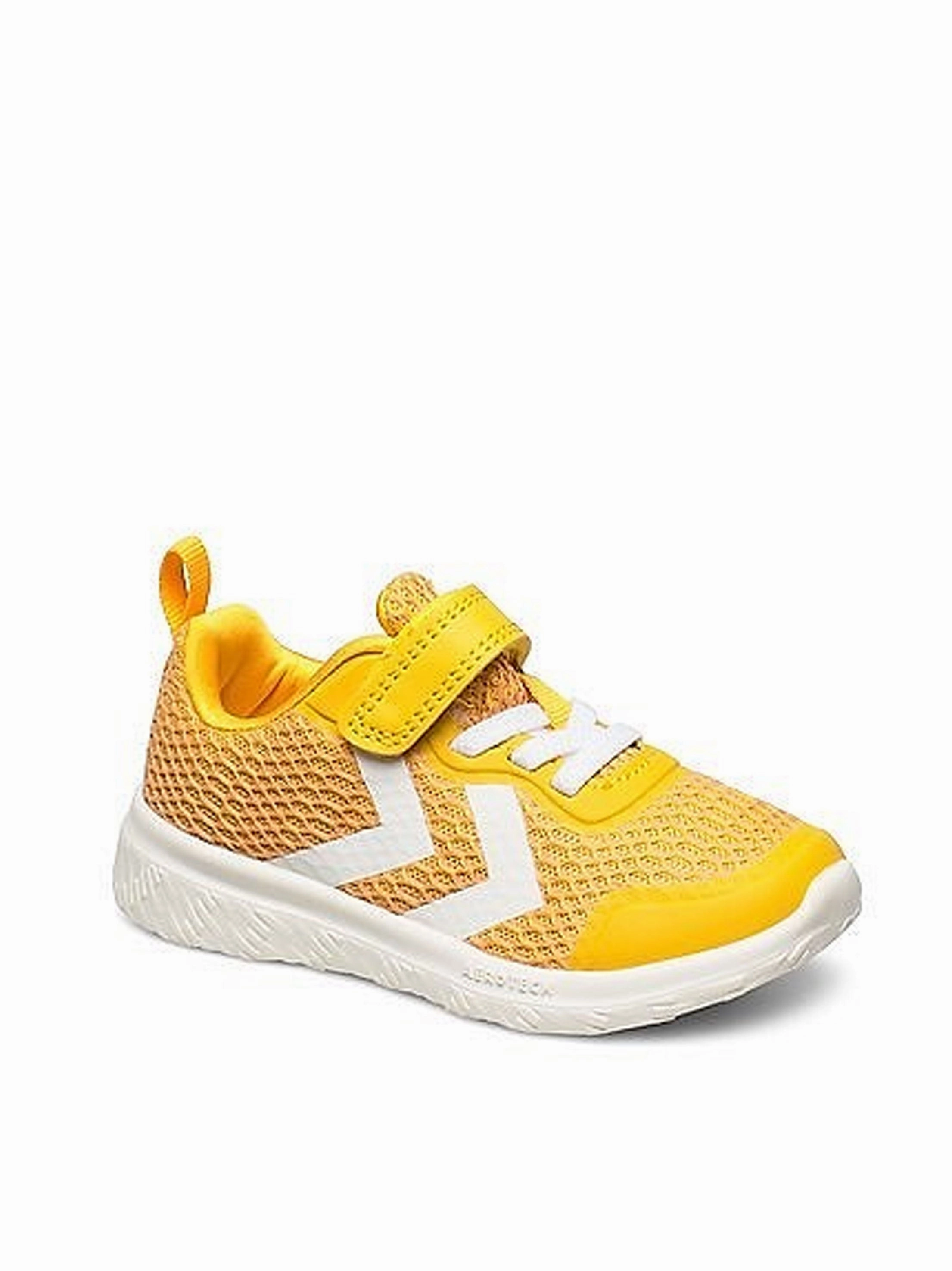 Kids Girl's Brand Logo Printed Running Shoes,Yellow Fresh Foam X More V5 Running Shoe