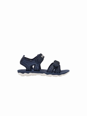 Kids Girl's Glitter Sandals,Navy Sandals Style