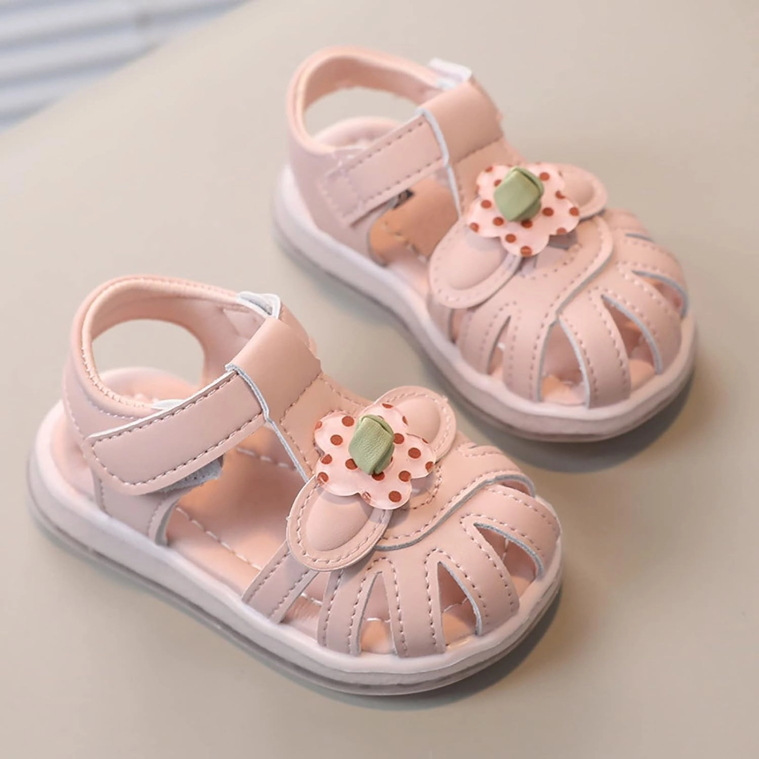 Asics Shoes Durability Kids Home Shoes Toddler Baby Girl Shoes Breathable Shoe Dew Toe Shoe Bag Head Sandals Girl Sandals Baby Soft
