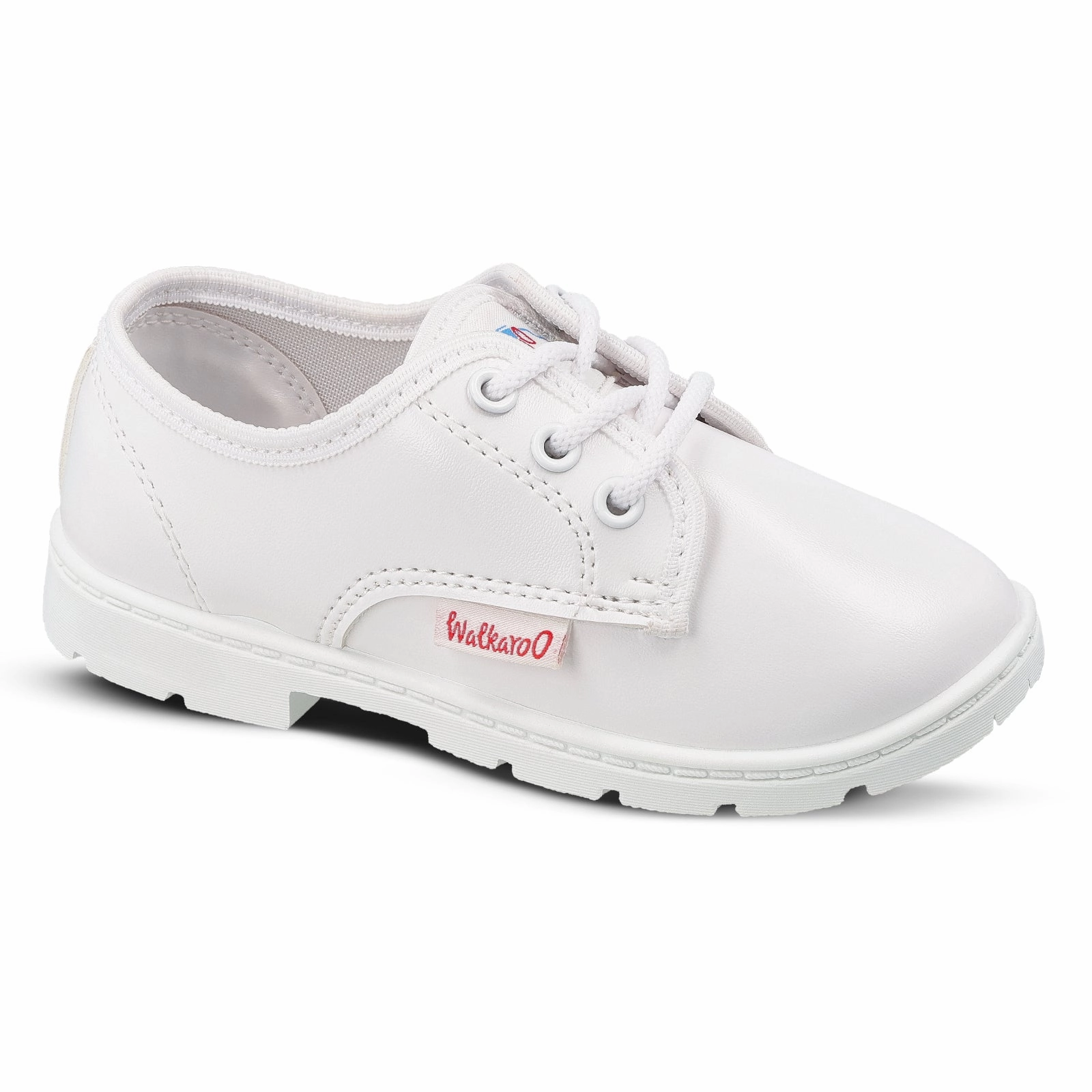 Kids School Shoes - WV521 White Best Running Shoes Under 100