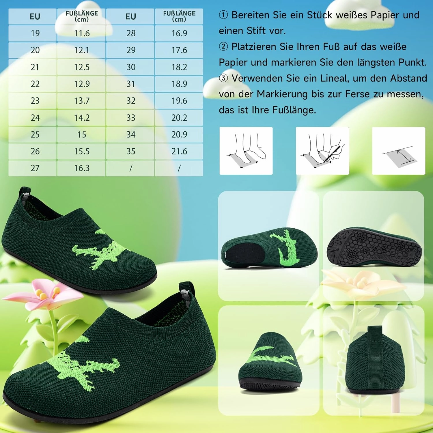 KOWAYI Kids Boys Flip Barefoot, Girls Soft Backpack Shoes, Light Bathing Shoes, Cute Walking Learning Shoes Asics 4mm Drop Running Shoes