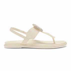Lai TBar - White Sand / White Sand Zen Love Flip Flops