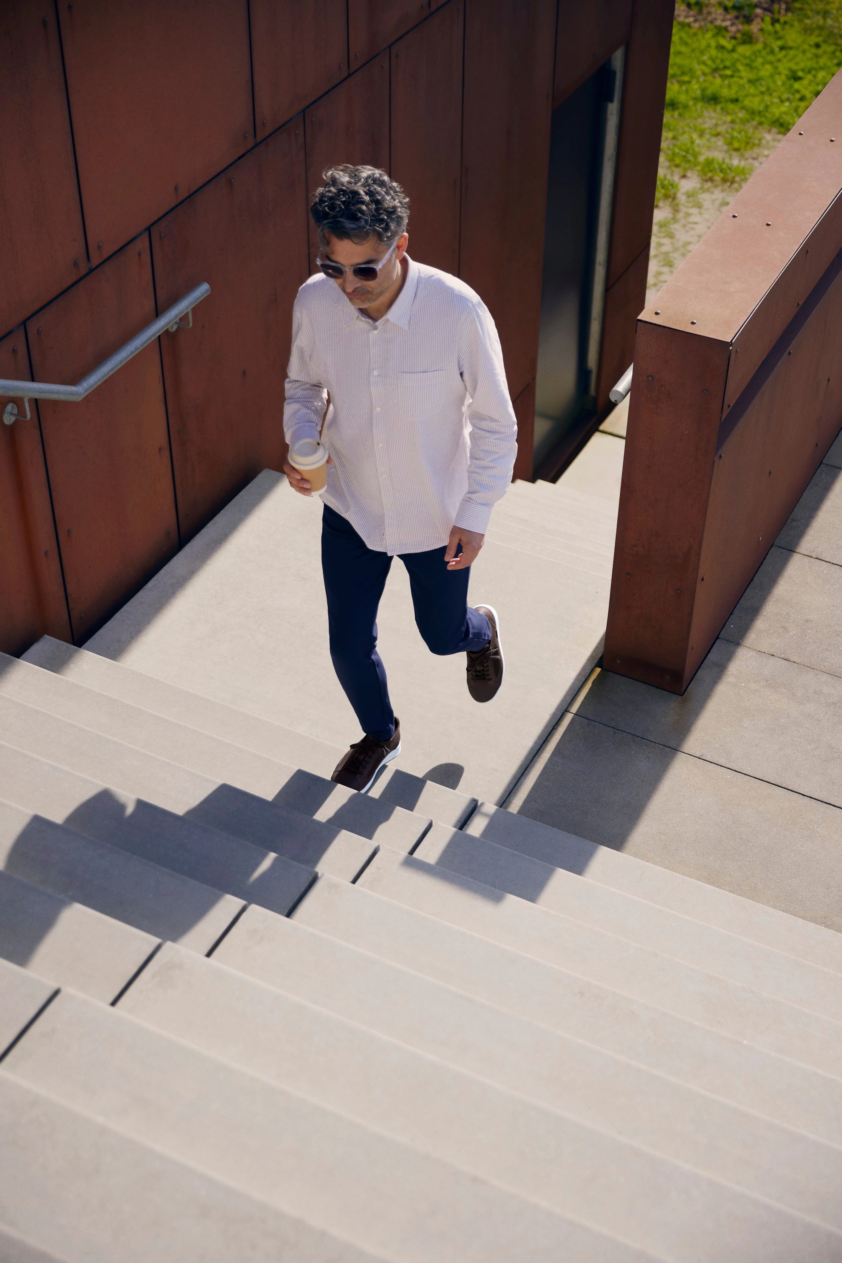 Langdal men - Brown, style 006 Soho Lace-up Jazz Shoe