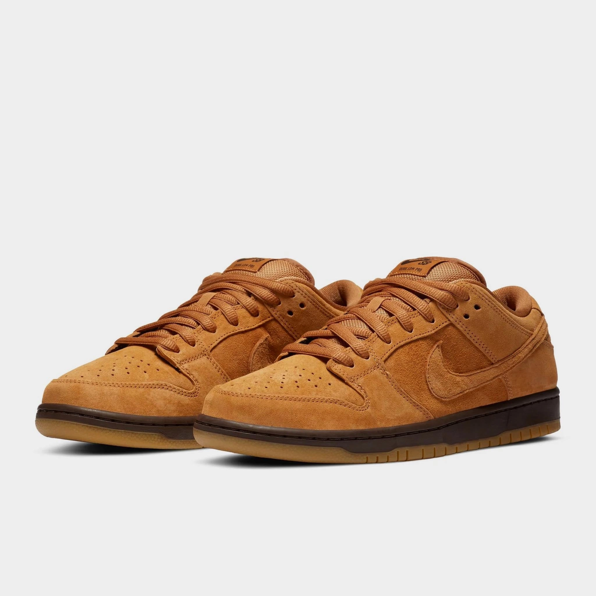 Nike Xxi Shoes Nike SB - 'Flax' Dunk Low Pro Shoes - Flax / Flax - Flax - Baroque Brown