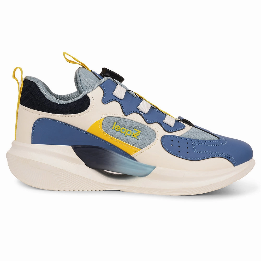 Best Running Shoes For Treadmills Leap7x Blue Sports Non Lacing Running Shoes For Kids GAMEON-1 By Liberty