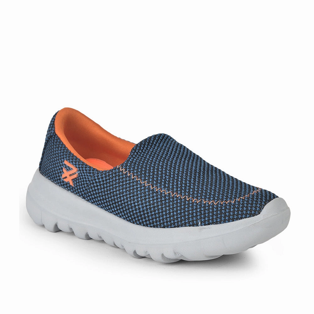 Leap7x Non Lacing Sports Shoes For Ladies (T.Blue) OLIVIA By Liberty Best Training Shoes 2015